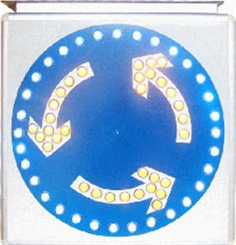 太阳能环岛标志CTB-1F-3
