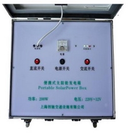 便携式太阳能发电系统箱QF-300FDX