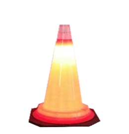 LED发光智能路锥
