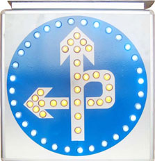 太阳能立交指示标志CTB-1F-2