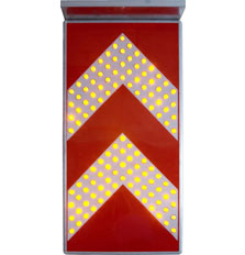 太阳能两侧通行标志CTB-3F-1