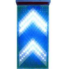 太阳能两侧通行标志CTB-3F-2